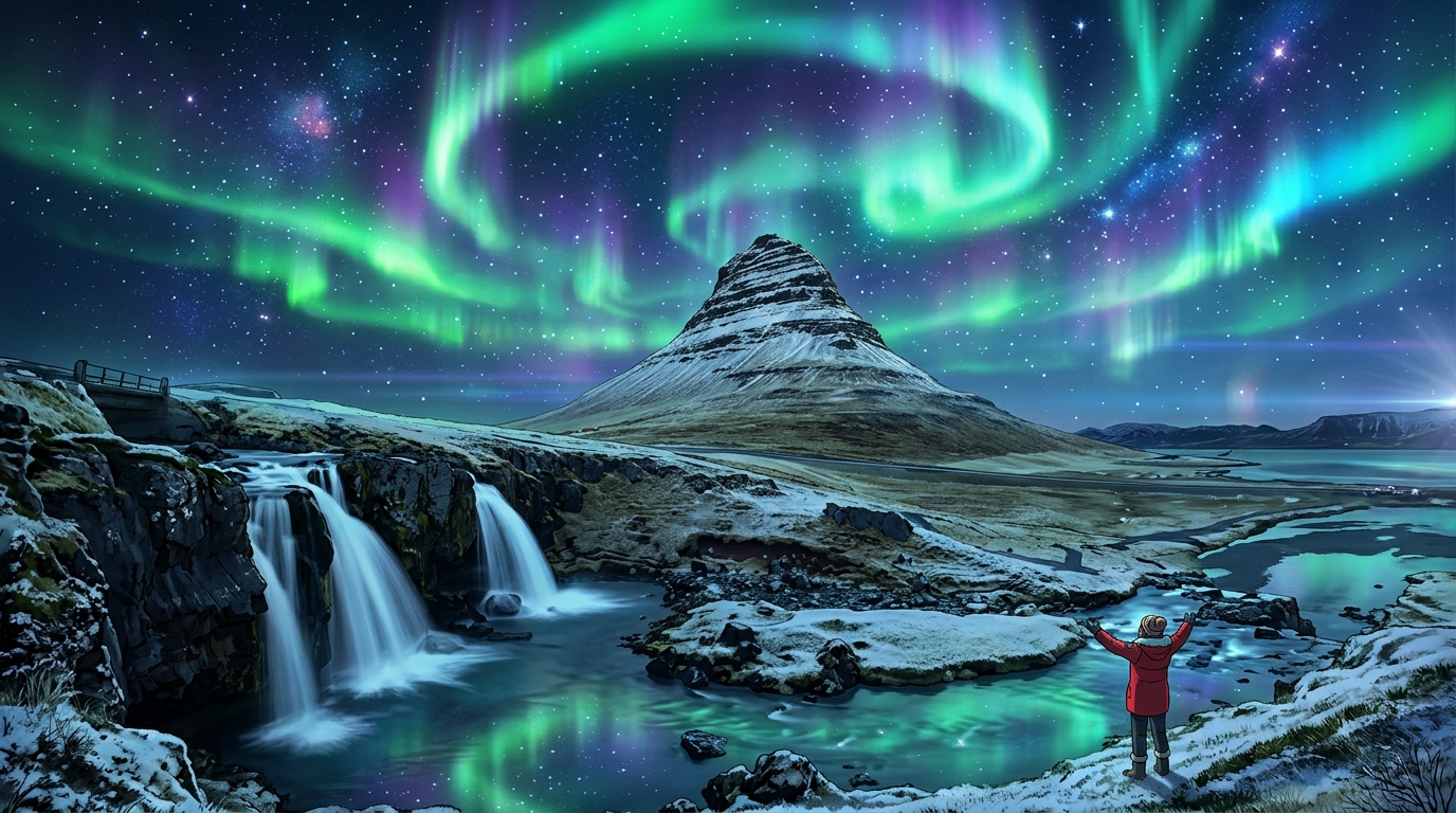 Iceland Northern Lights & Golden Circle Adventure