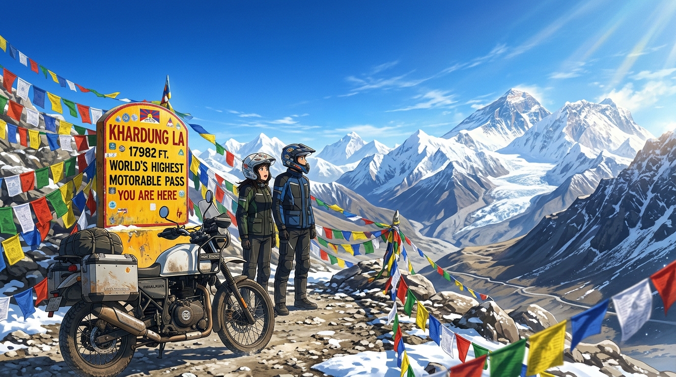 Ladakh Royal Enfield Motorcycle Expedition